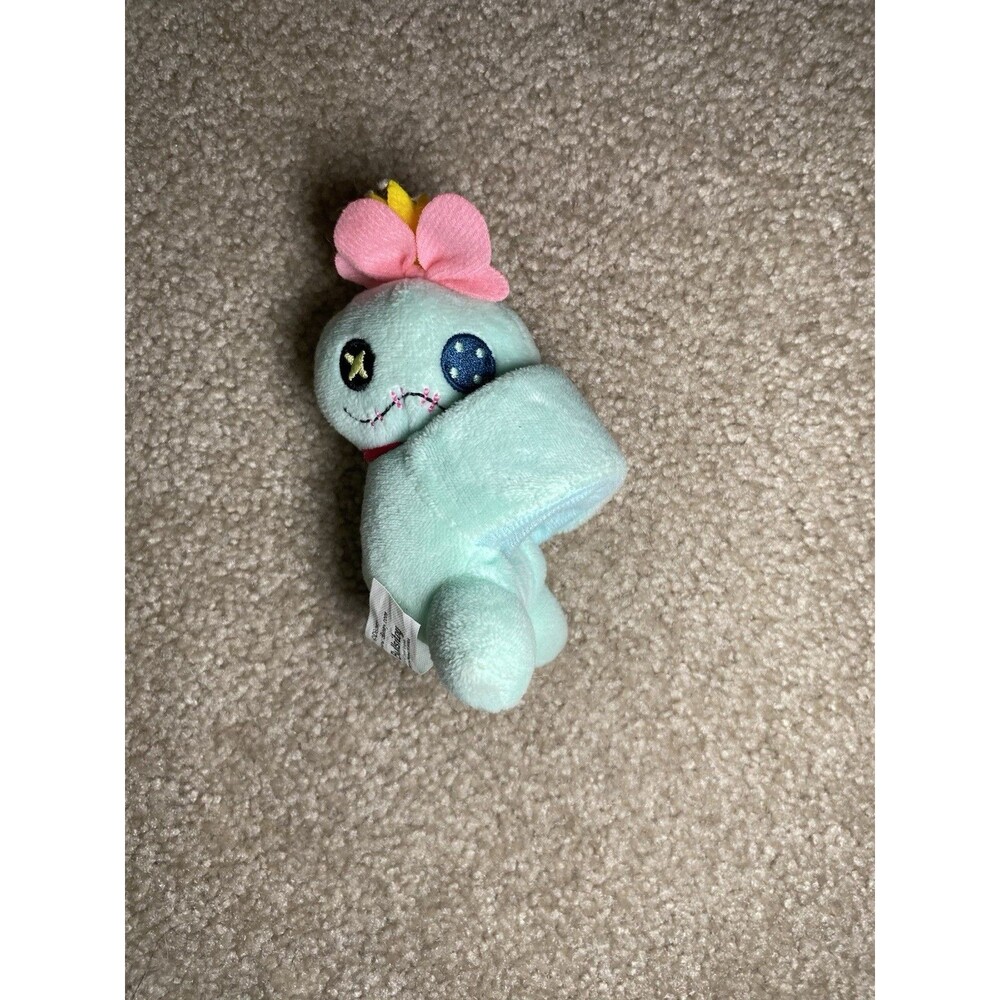 Disney Parks Lilo Stitch Scrump Plush Snuggle Snapper Slap Bracelet Hugger
